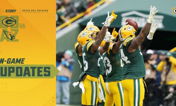 Packers defeat Cardinals, 34-13