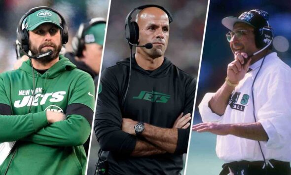 Robert Saleh becomes latest Jets coaching flop. Here’s where his record ranks among the team’s worst – NBC New York