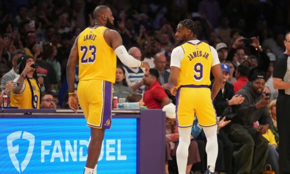 Seven LeBron-Bronny moments from Lakers preseason that led to NBA history