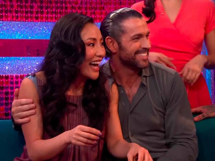 Strictly's Shayne Ward and Nancy Xu perform surprise duet