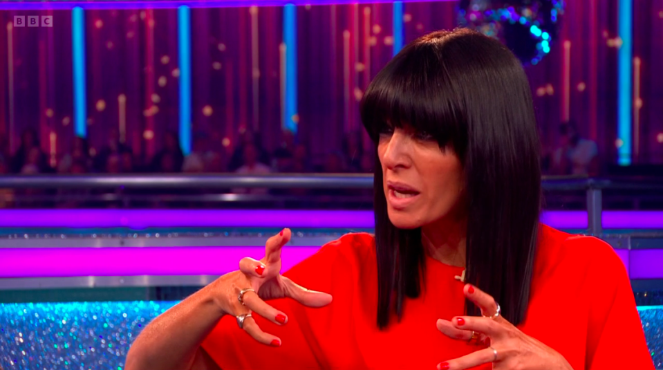 Co-host Claudia Winkleman said it was 