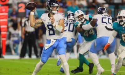 Titans QB Will Levis exits with apparent injury | National