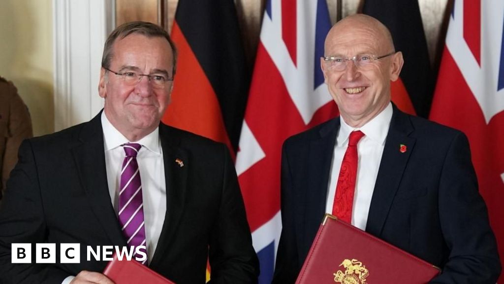 UK and Germany sign landmark 'defence' treaty