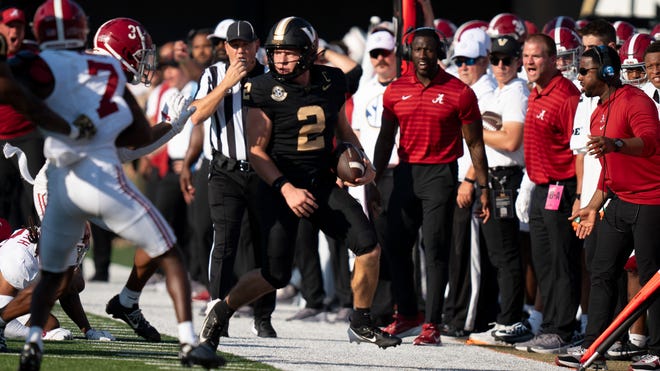 Vanderbilt football stuns Alabama for first win vs AP No. 1 team