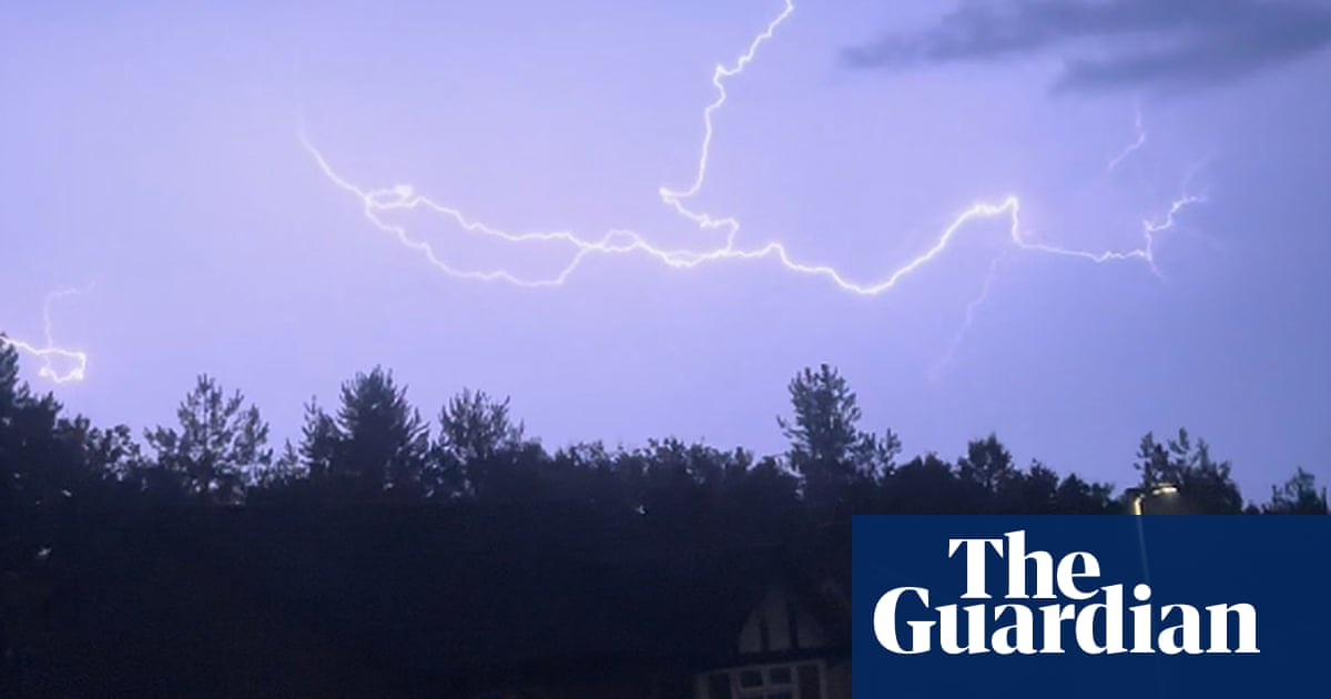 Warnings of thunderstorms and heavy rain in southern England and Wales | UK weather