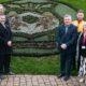 Wrexham: Club CEO visits floral landmark in city centre