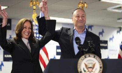 harris: Kamala Harris feeling the heat? Her husband, Doug Emhoff, forcefully slapped ex-girlfriend for flirting with another man at Cannes Film Festival