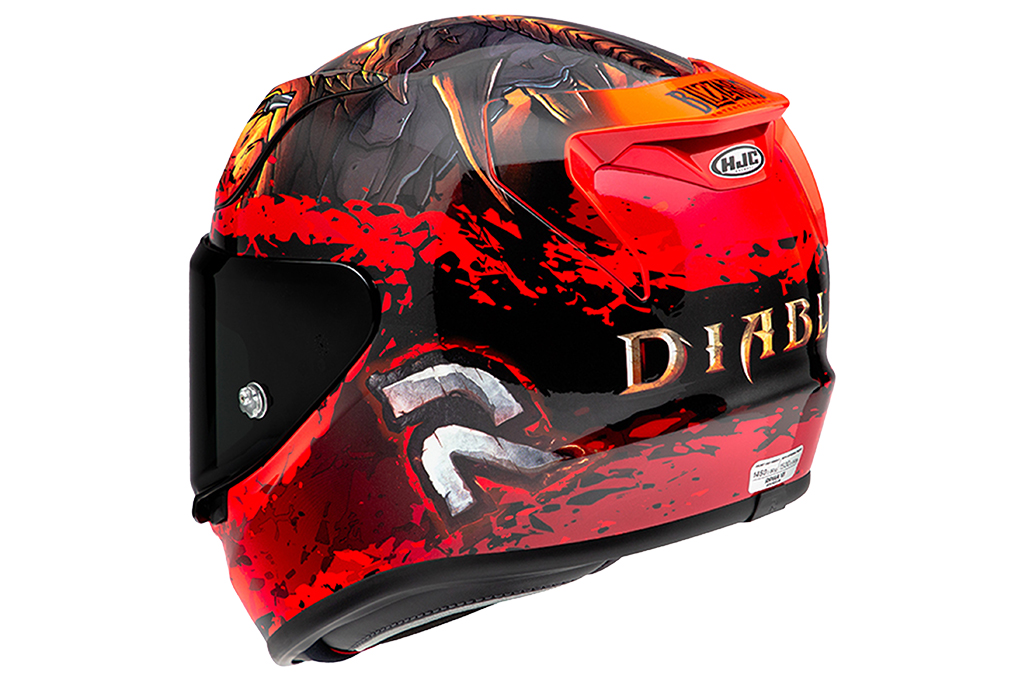 New Hjc Rpha 12 Diablo Blizzard - In Stock Now