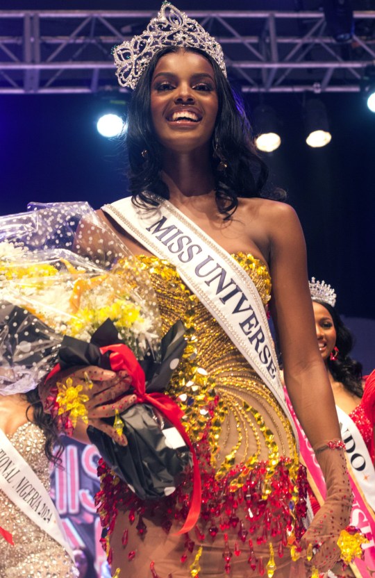 Newly crowned Miss Universe Nigeria, Chidimma Adetshina 