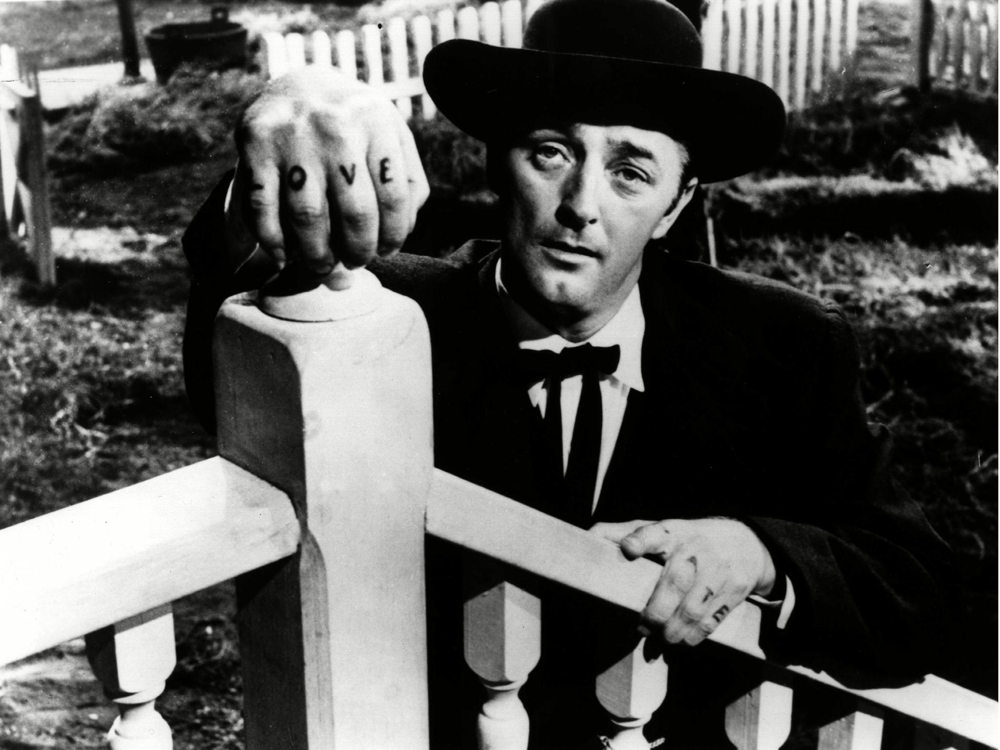 Robert Mitchum in ‘The Night of the Hunter’