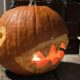 Spooky video game monster jack-o’-lantern pumpkin carving