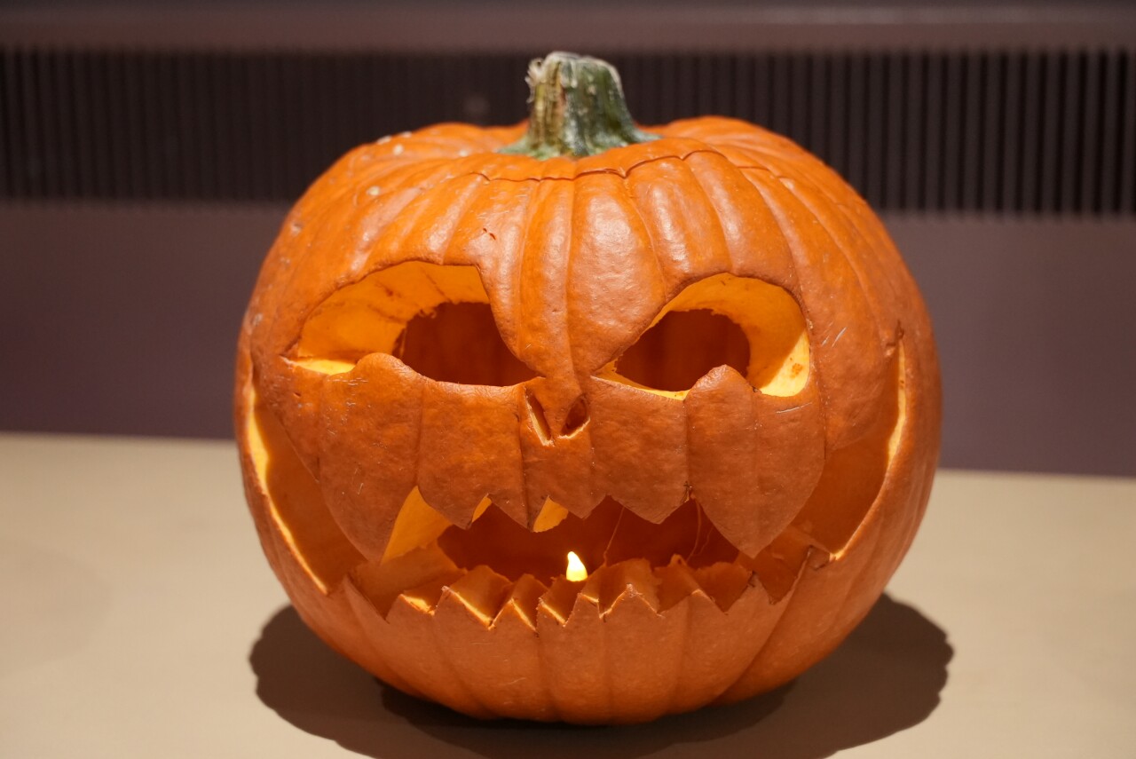 Single jack-o'-lantern