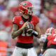 Carson Beck throws 3 picks but also tosses the go-ahead TD pass in No. 2 Georgia's 34-20 win over Florida