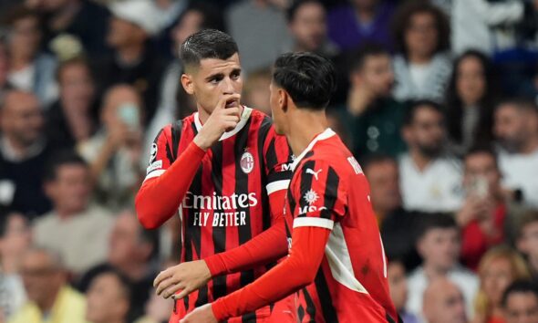 Real Madrid 1-3 AC Milan LIVE