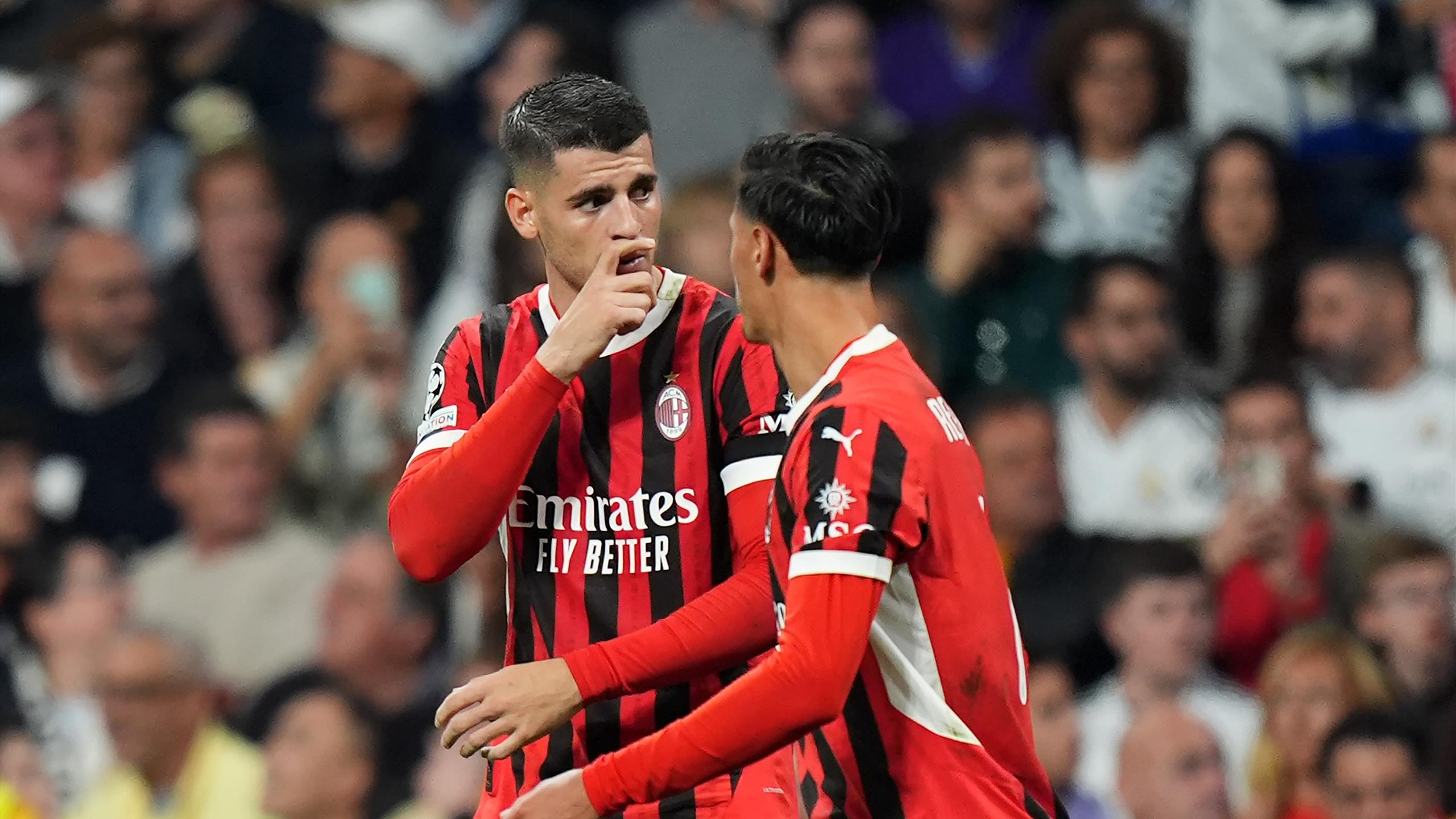 Real Madrid 1-3 AC Milan LIVE