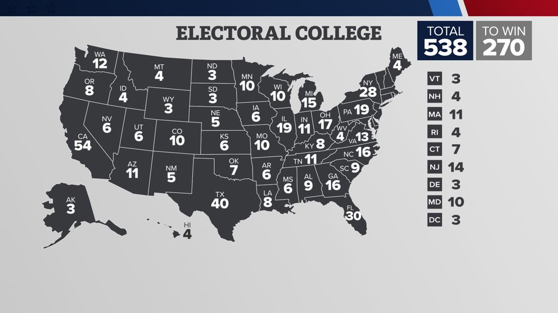 California's electoral votes: Why its less than the last election