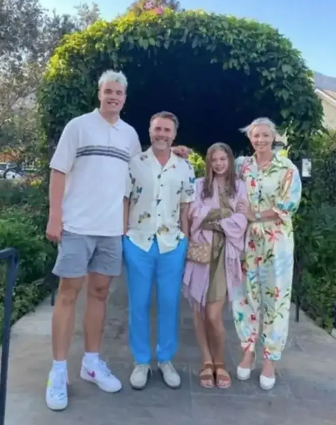 Gary Barlow's son Daniel is much taller than his 5ft 8 dad