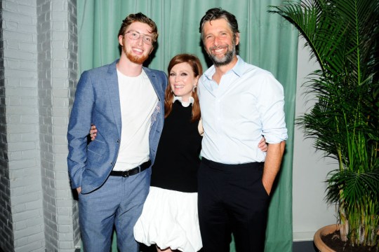 Caleb Moore Freundlich, Julianne Moore and Bart Freundlich