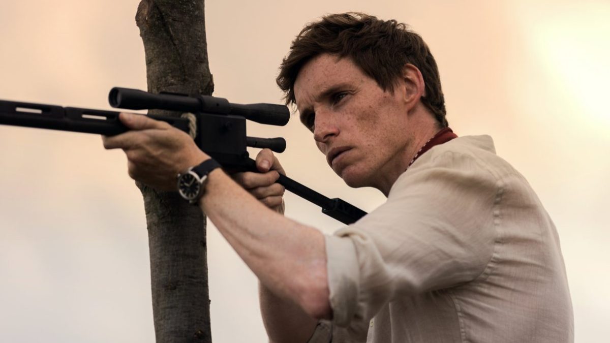 We've never seen Eddie Redmayne like this