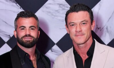 Fran Tomas and Luke Evans together