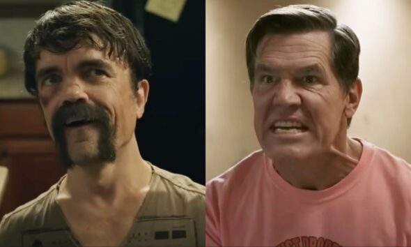 Peter Dinklage and Josh Brolin split image in Brothers