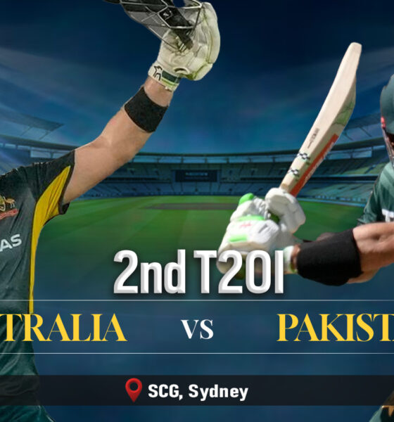 Australia vs Pakistan 2nd T20I Live: PAK take on AUS in Sydney.