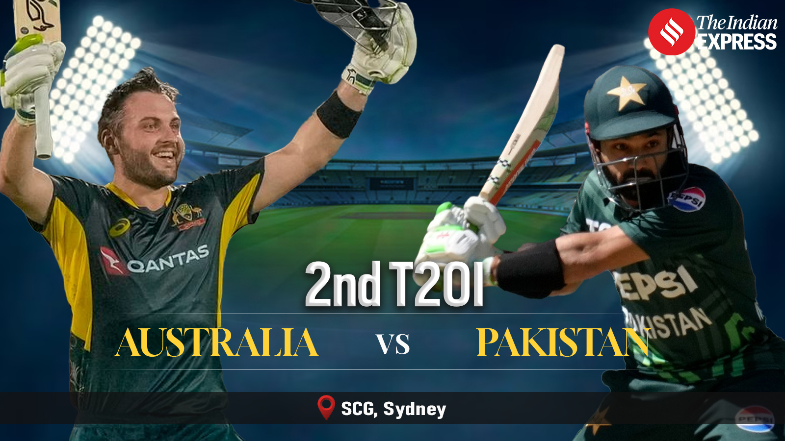 Australia vs Pakistan 2nd T20I Live: PAK take on AUS in Sydney.