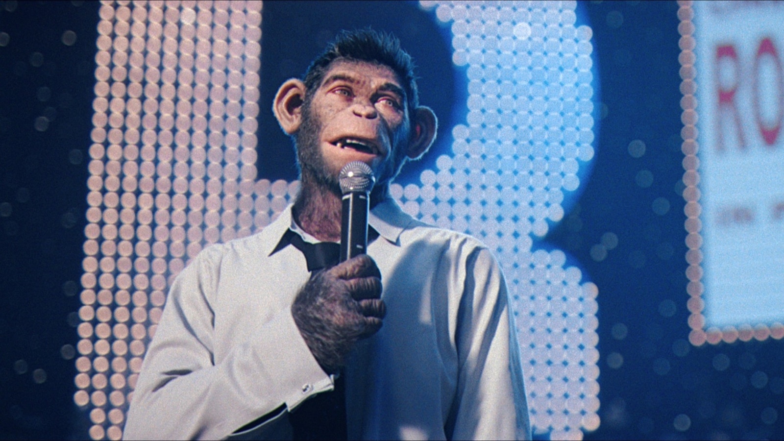 Robbie Williams portrayed as CGI monkey in trailer for biopic 'Better Man'