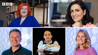 collage of headshots showing Michelle McManus, Zara Janjua, David Currie, Gary Innes, Jane Lewis