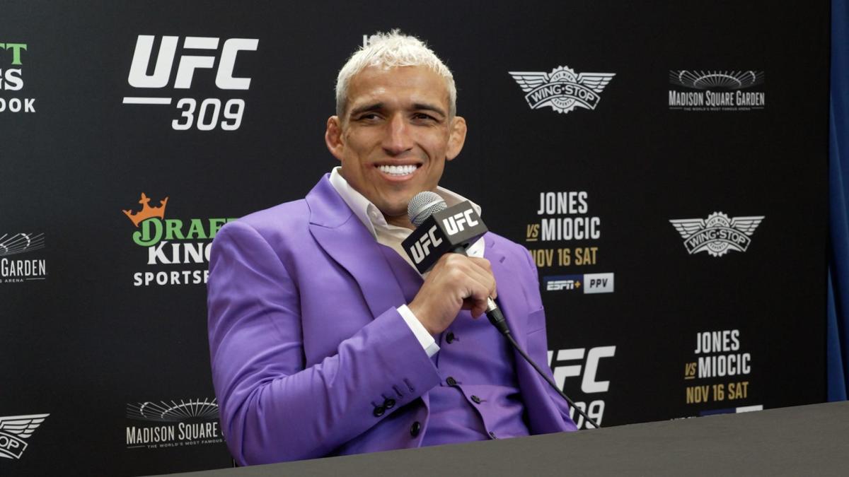 Charles Oliveira gunning for gold after UFC 309, whether Islam Makhachev or Arman Tsarukyan