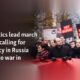 Putin critics lead march in Berlin calling for democracy in Russia and end to war in Ukraine 