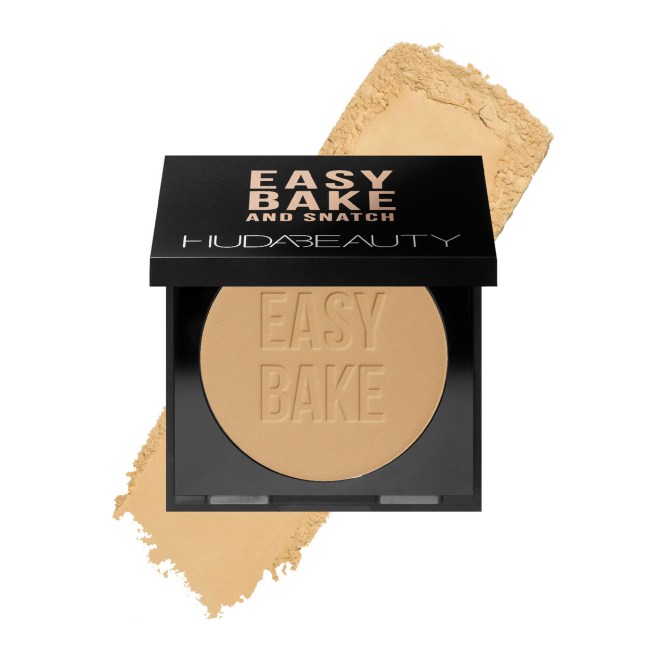 Image of Easy Bake and Snatch Pressed Talc-Free Brightening and Setting Powder from Huda Beauty