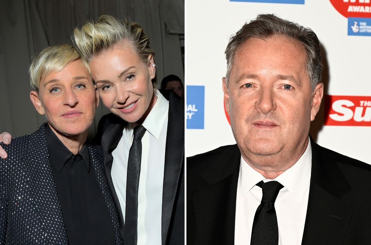 Piers Morgan mocks Ellen DeGeneres over reported decision to move to England after Trump win