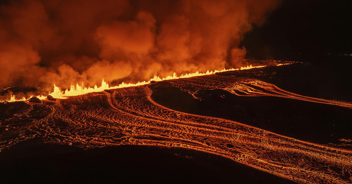 Iceland volcano flares up in 7th eruption in a year, as Grindavík evacuates residents