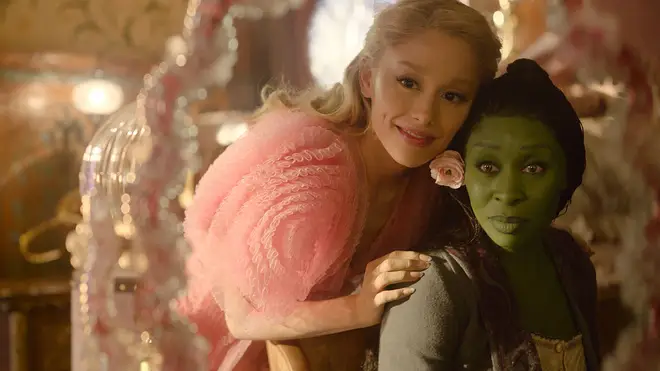 Cynthia Erivo stars as Elphaba opposite Ariana Grande as Glinda ‘the Good Witch’.