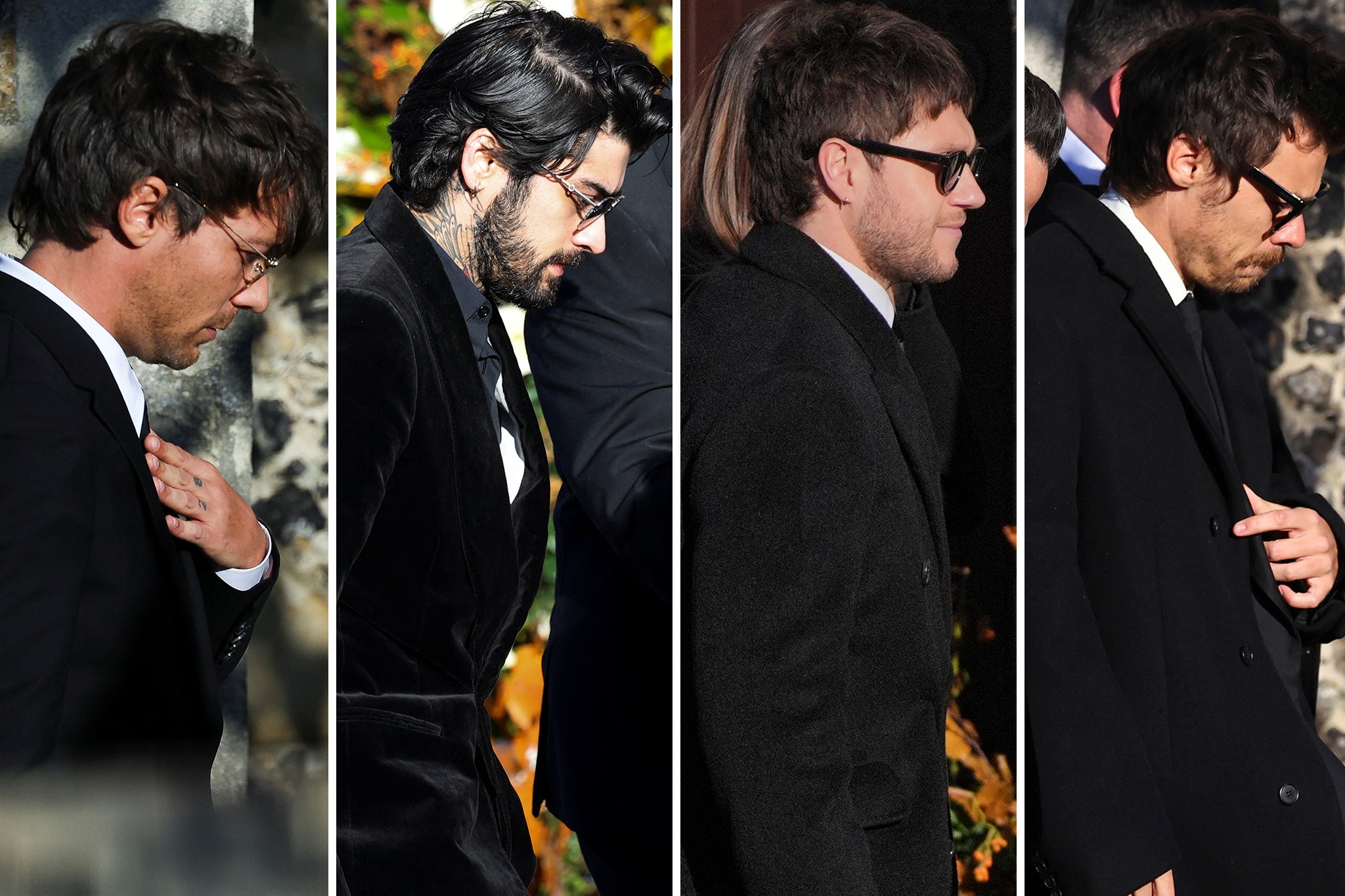 Former One Direction singers arrived at Liam Payne’s funeral on Wednesday