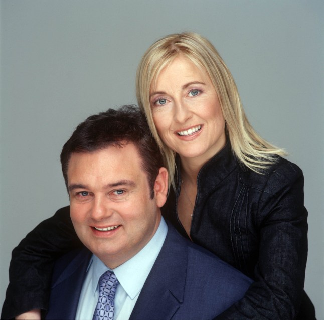 Editorial use only Mandatory Credit: Photo by ITV/REX (1224617ar) GMTV Presenters Fiona Phillips and Eamonn Holmes 'GMTV' Presenter, Eamonn Holmes - 2000s