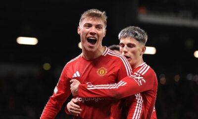 Manchester United 3-2 Bodo/Glimt - Rasmus Hojlund double gives Ruben Amorim first win in UEFA Europa League