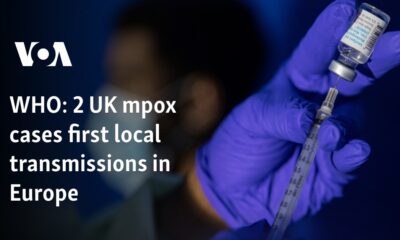 2 UK mpox cases first local transmissions in Europe