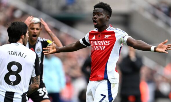 Arsenal Premier League hopes hit by unlikely rivals Newcastle