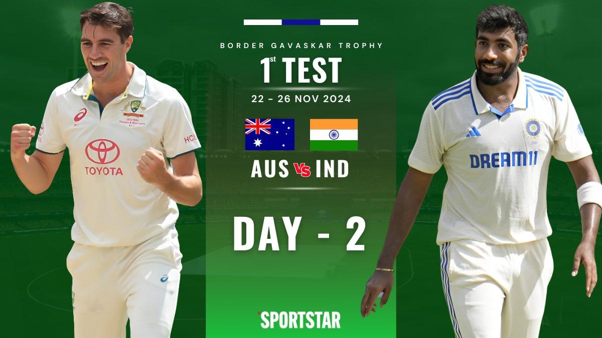 Australia vs India Highlights, Border-Gavaskar Trophy 2024/25 1st Test Day 2: IND 172/0; Rahul, Jaiswal take lead to 218 at Stumps