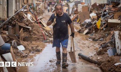 Barcelona hit by new flood as rescuers search Valencia basement car park