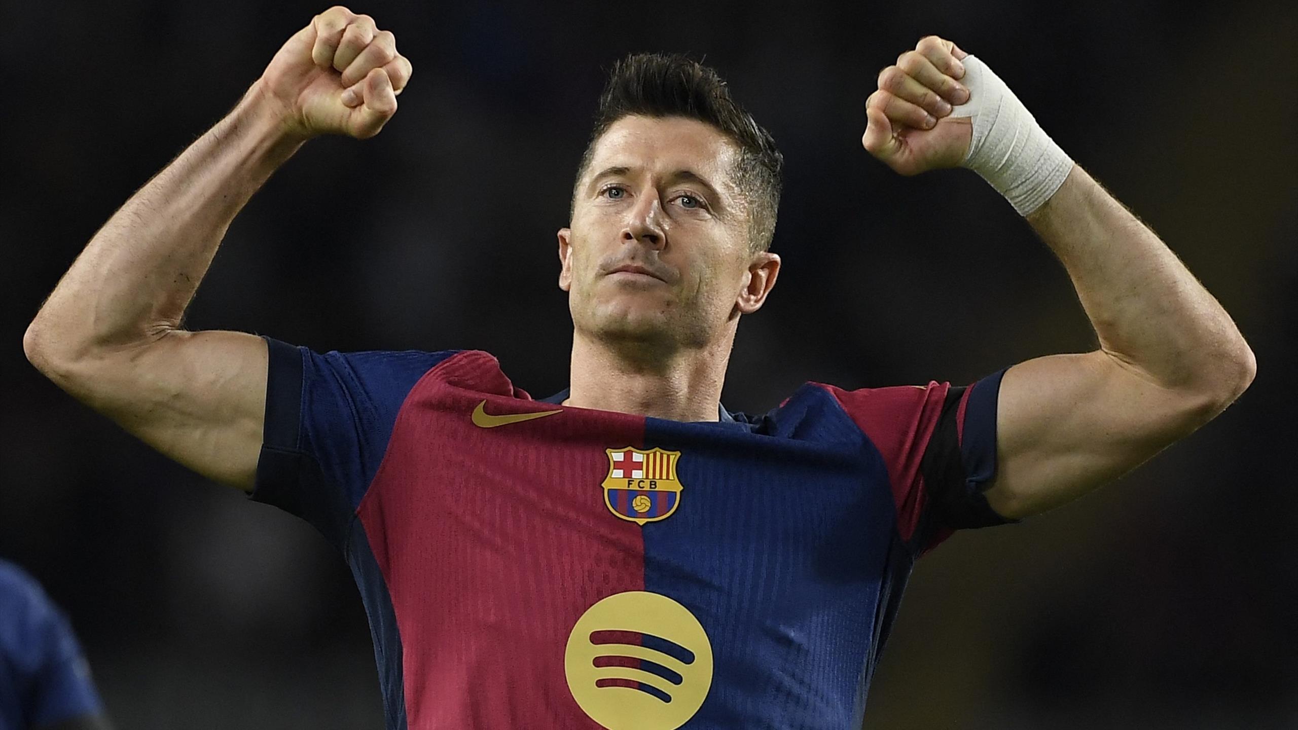 Barcelona v Brest live - UEFA Champions League reaction after Robert Lewandowski scores 100th UCL goal in win