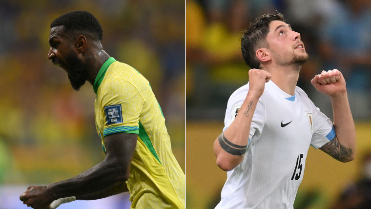 Brazil vs. Uruguay score, result as Gerson cancels out Fede Valverde in World Cup qualifying draw image