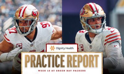 Brock Purdy, Nick Bosa Ruled Out for Week 12 vs. Packers; Injury Report #SFvsGB