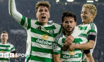 Champions League: Brendan Rodgers hails Celtic after RB Leipzig win