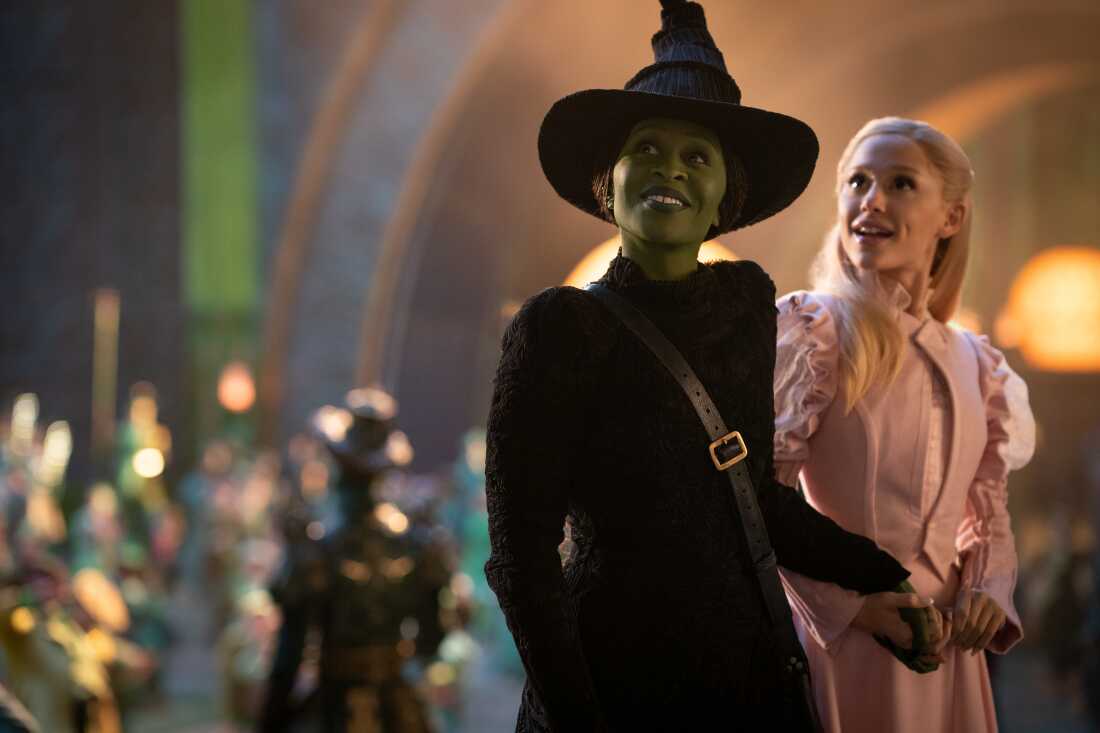 Wicked tells the origin story of Elphaba, the Wicked Witch of the West (Cynthia Erivo), and her friendship with Galinda, who becomes Glinda the Good (Ariana Grande).