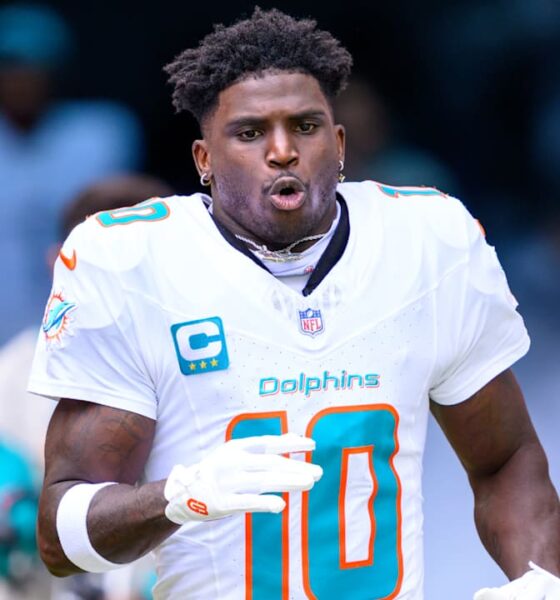 Dolphins WR Tyreek Hill (wrist) will be active Monday night vs. Rams