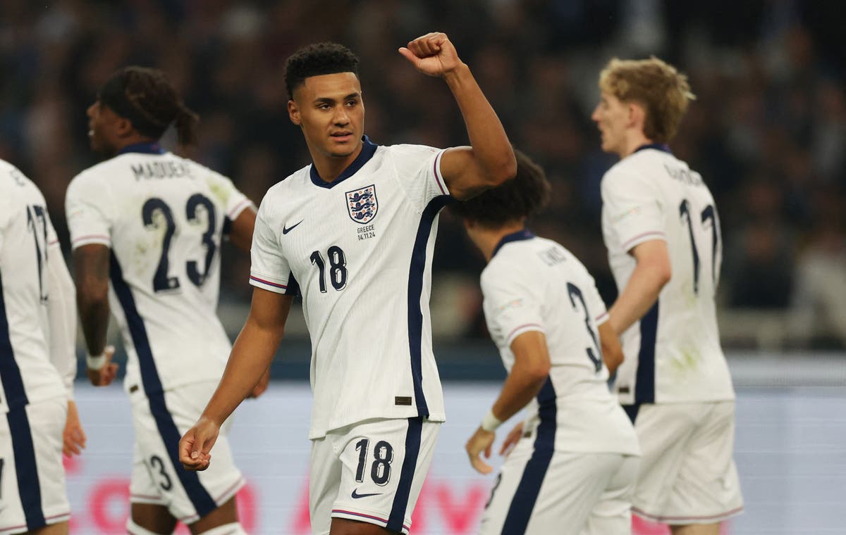 Greece vs England LIVE: Score and latest updates as Ollie Watkins nets early in must-win Nations League clash