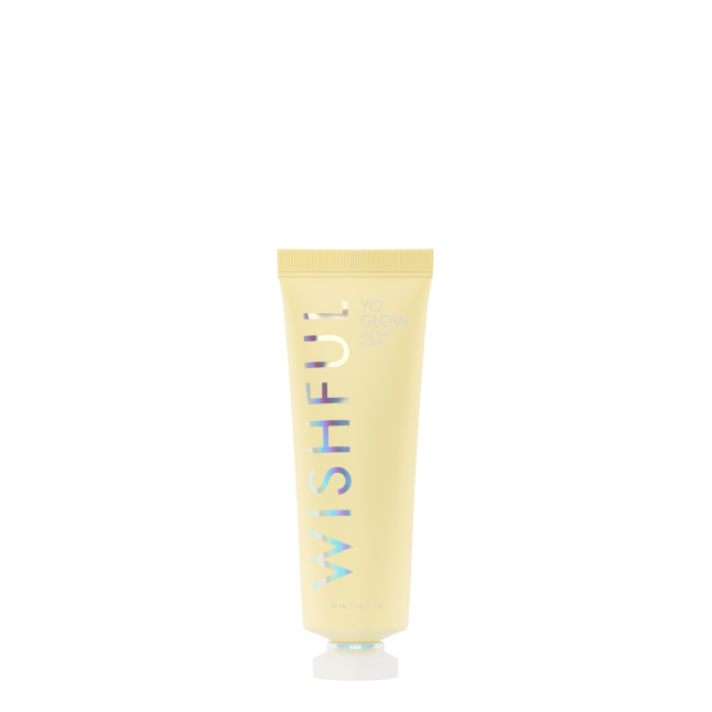 Image of Yo Glow AHA & BHA Facial Enzyme Scrub from Huda Beauty